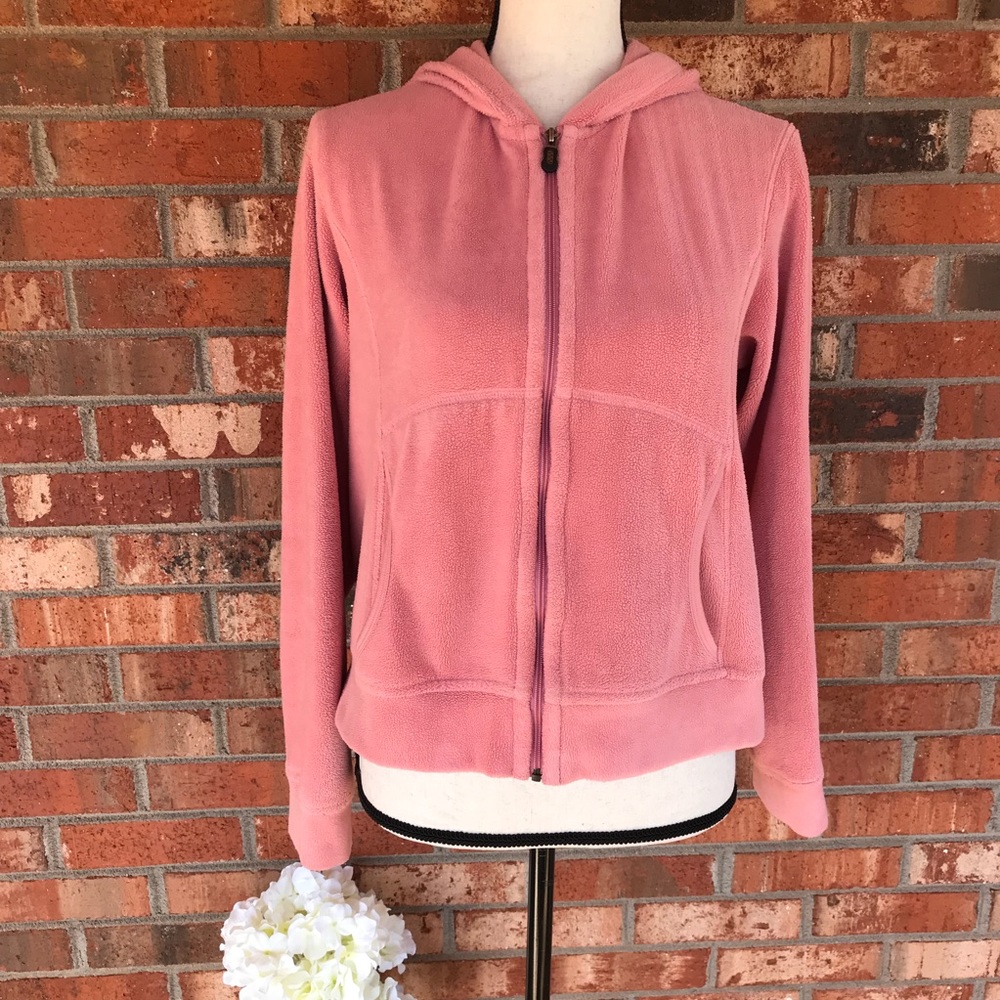 Patagonia Pink/ Peach fleece retro Jacket